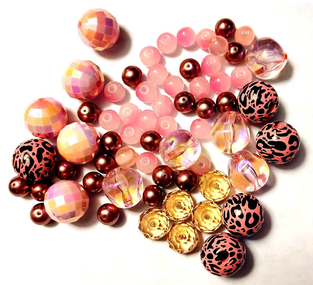 BEAUTIFUL CRAFT AND JEWELRY BEADS SAMPLER